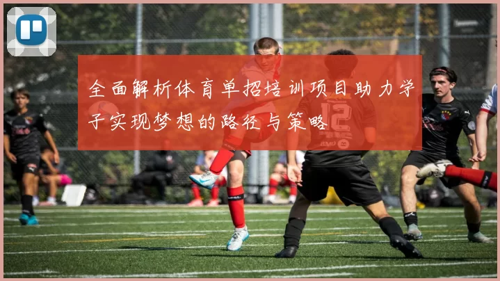 全面解析体育单招培训项目助力学子实现梦想的路径与策略